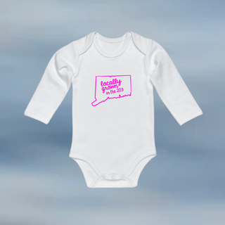 Locally Grown Long Sleeve Onesie