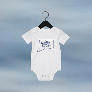 Locally Grown Long Sleeve Onesie