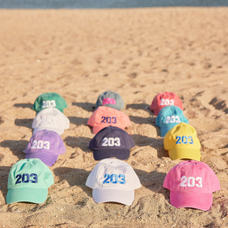 The 203's Classic Embroidered Baseball Cap