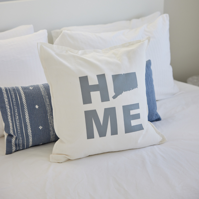 Connecticut HOME Throw Pillow