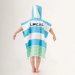 Kids CT Local Turkish Towel Poncho