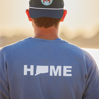 Vintage Washed Black Rock Townie Crewneck