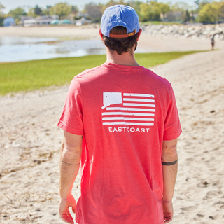 Ultra-Soft Red East Coast Tee