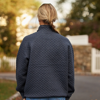 Quilted Connecticut Pullover Fleece