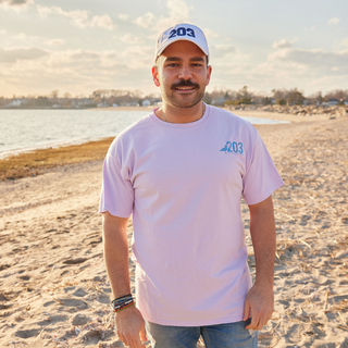 Vintage-Washed 203 East Coast Tee