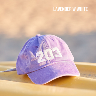 The 203's Classic Embroidered Baseball Cap