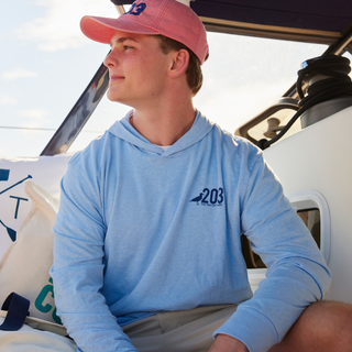 Ultra Soft East Coast Hooded Long Sleeve