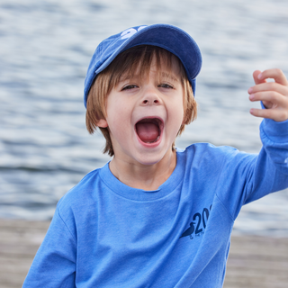 Toddler 203 Blue Home Long Sleeve Tee