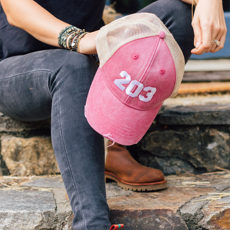 The 203's Embroidered Trucker Cap