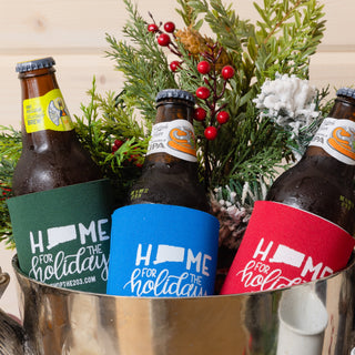 203 HOME for the Holidays Koozie