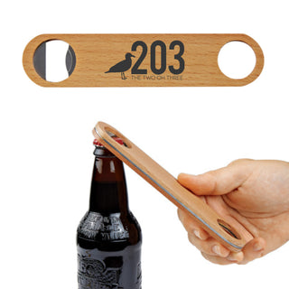 203 Wooden Bottle Opener - The Two Oh Three
