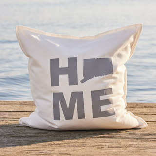 Connecticut HOME Throw Pillow