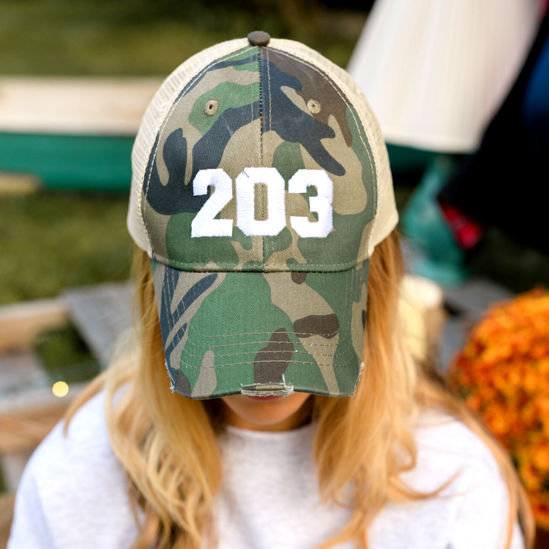 The 203's Embroidered Trucker Cap