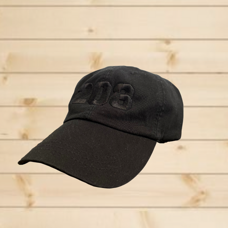 The 203's Classic Embroidered Baseball Cap