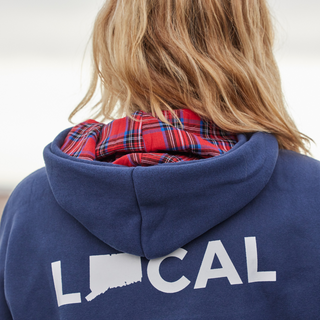 Flannel Lined 203 Local Hoodie