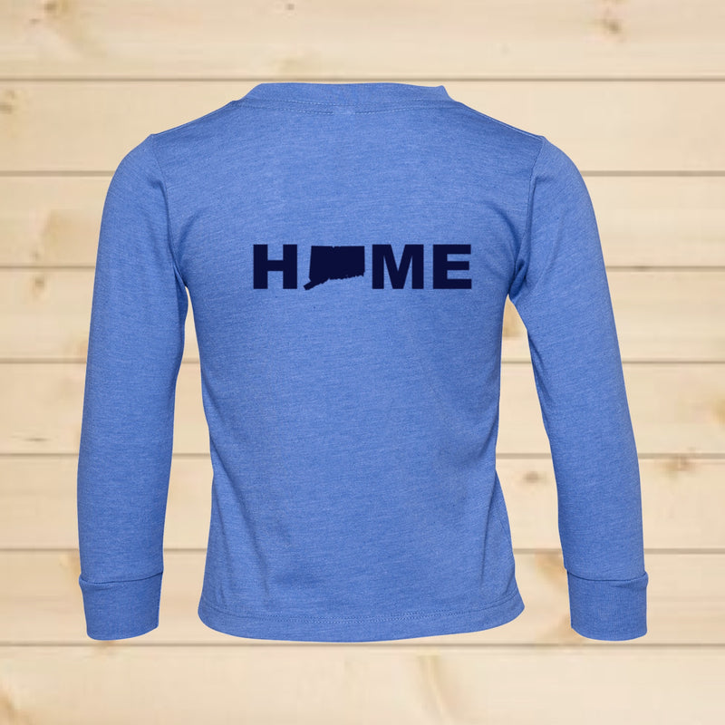 Toddler 203 Home Long Sleeve Tee Blue